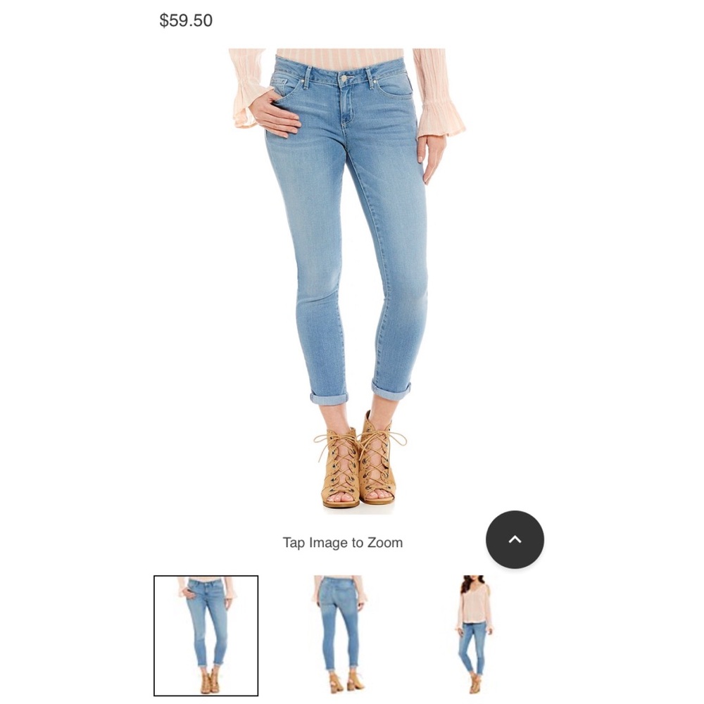 Jessica Simpson-rolled crop skinny
